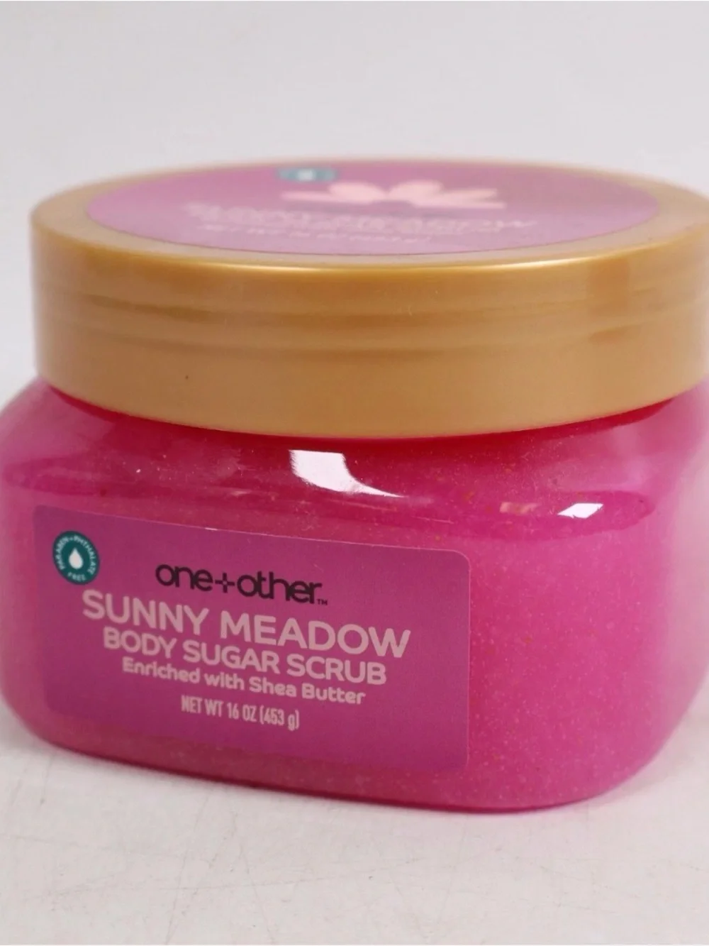 Sunny Meadow Pink Sugar Body Scrub, 16 Oz, NEW